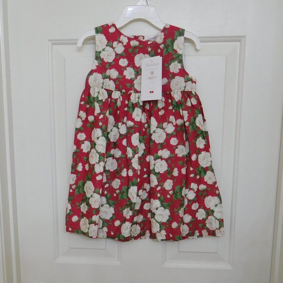 NWT Patachou Portugal Liberty London Floral Dress sz 3 Years - Picture 1 of 1
